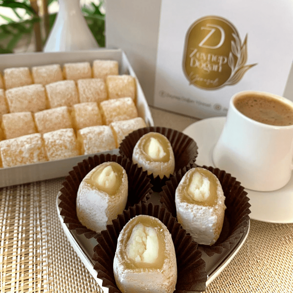 Manda Kaymaklı Lokum - 500g - Zeynep Doğan Yöresel